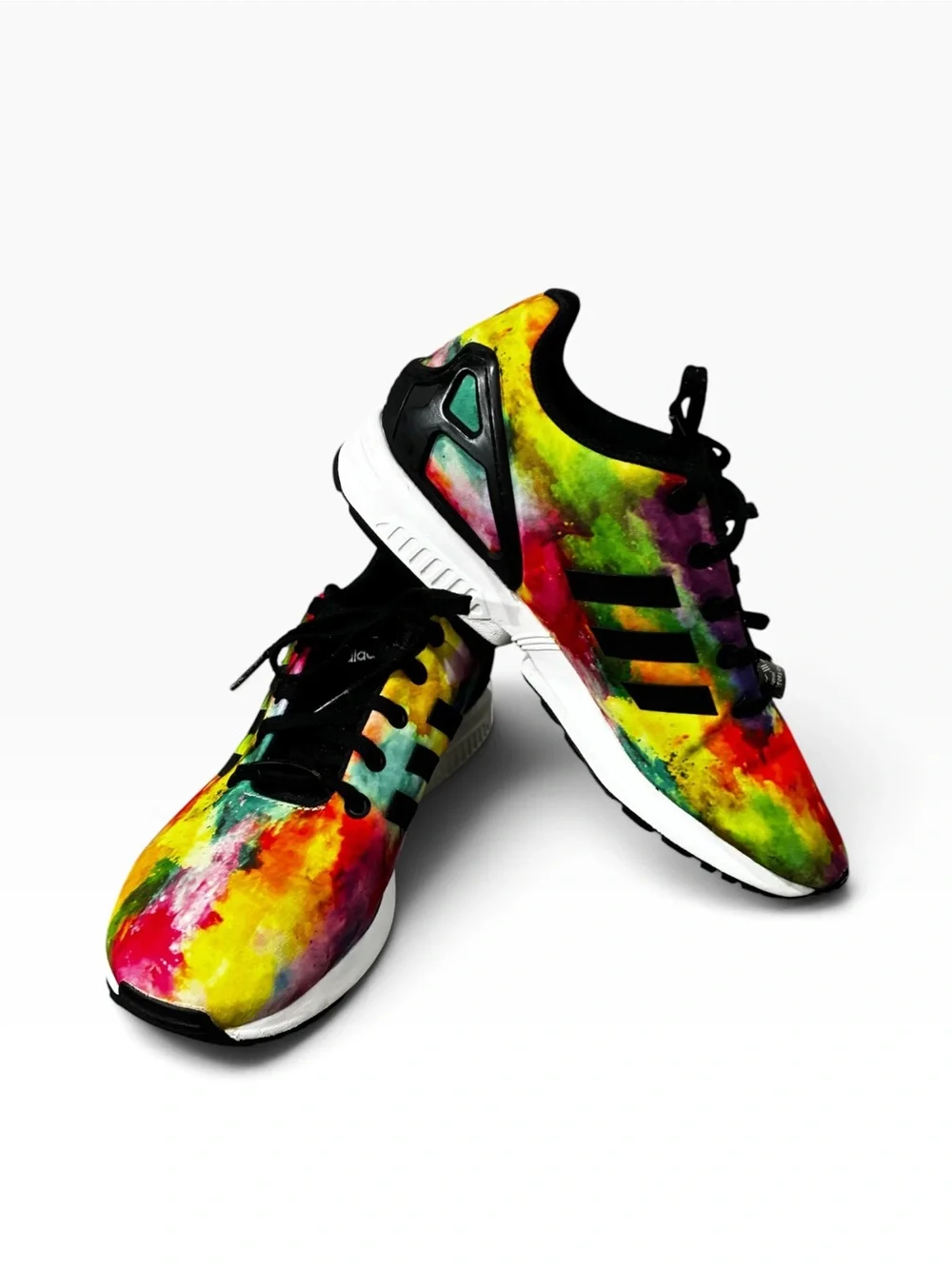adidas Women's ZX Torsion Tie Dye Multicolor Athletic Shoe Size 7